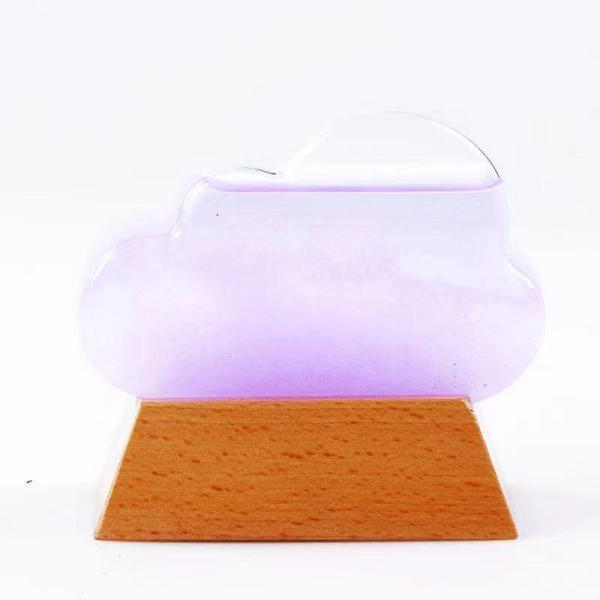 夏ギフト お中元 ストームクラウド STORM CLOUD ストームグラス 天気予報 晴雨予報 雲型 北欧 結晶 天気 ガラス オブジェ インテリア プレゼント｜factoryyustore｜03