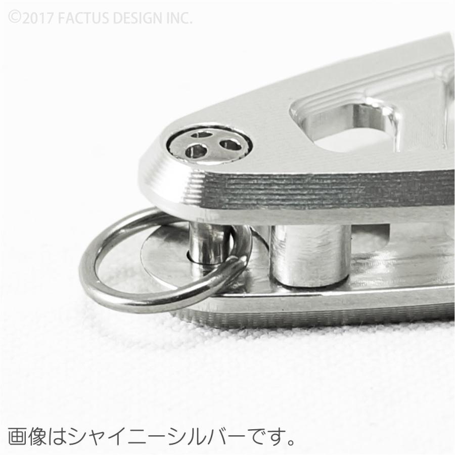 FACTRON キーオーガナイザー Leaf 真鍮（ブラス）削り出し FA-J-058