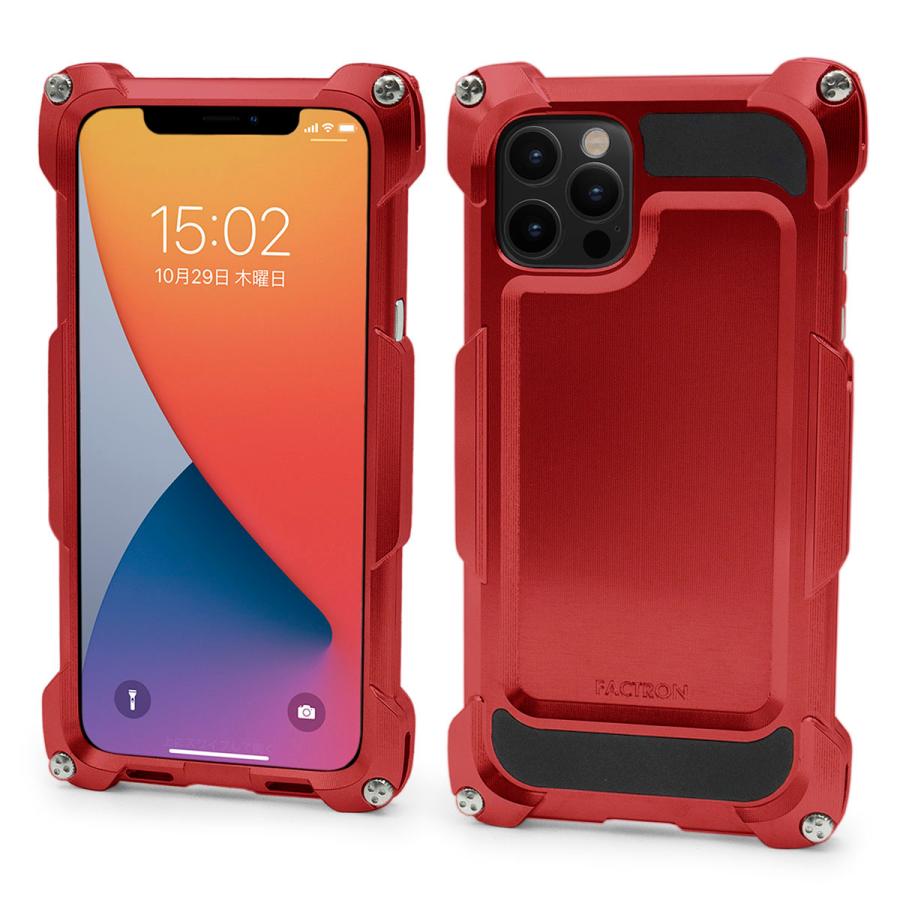 数量限定 Factron 超々ジュラルミン削り出しジャケット Quattro For Iphone12pro Max Hd シャイニーレッド Fa M 1013 新発売の Www Tecbios Com