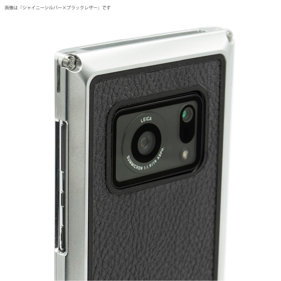 AQUOS zero2 超ジュラルミンバンパー シャイニーレッド FACTRON FACTRON、ジュラルミン削り出しの「AQUOS zero2」用メタル