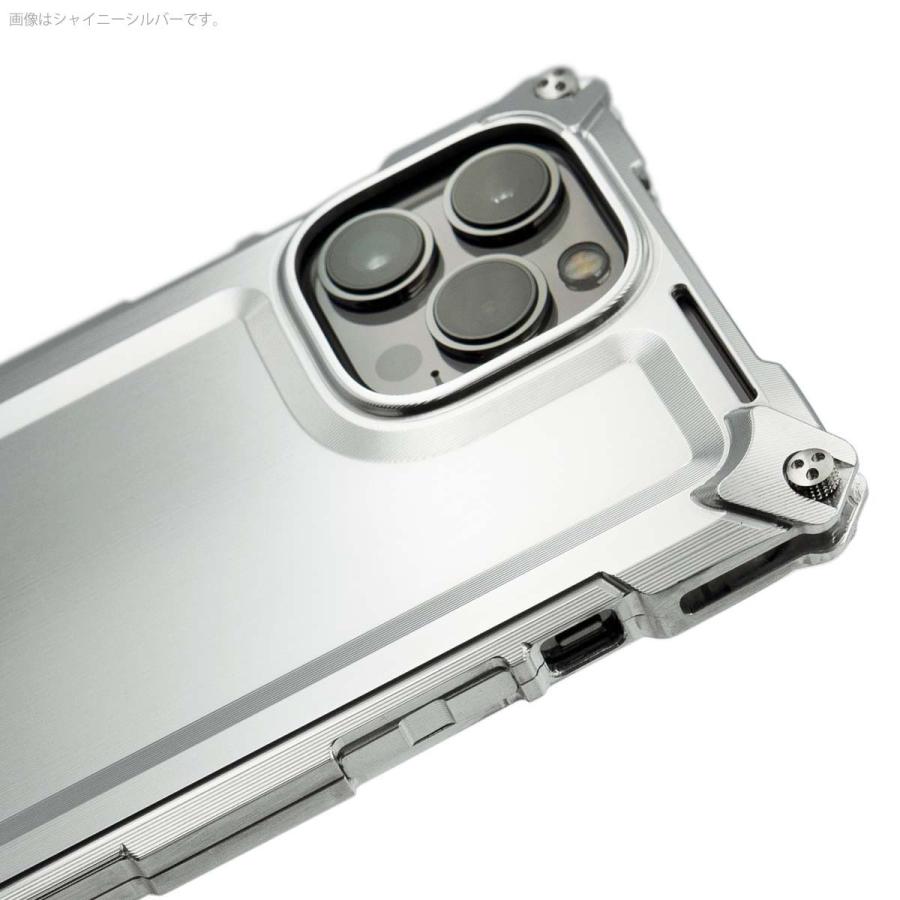 FACTRON 超々ジュラルミン削り出しジャケット Quattro for iPhone13Pro HD Black on Black 　FA-M-1199｜factron｜02