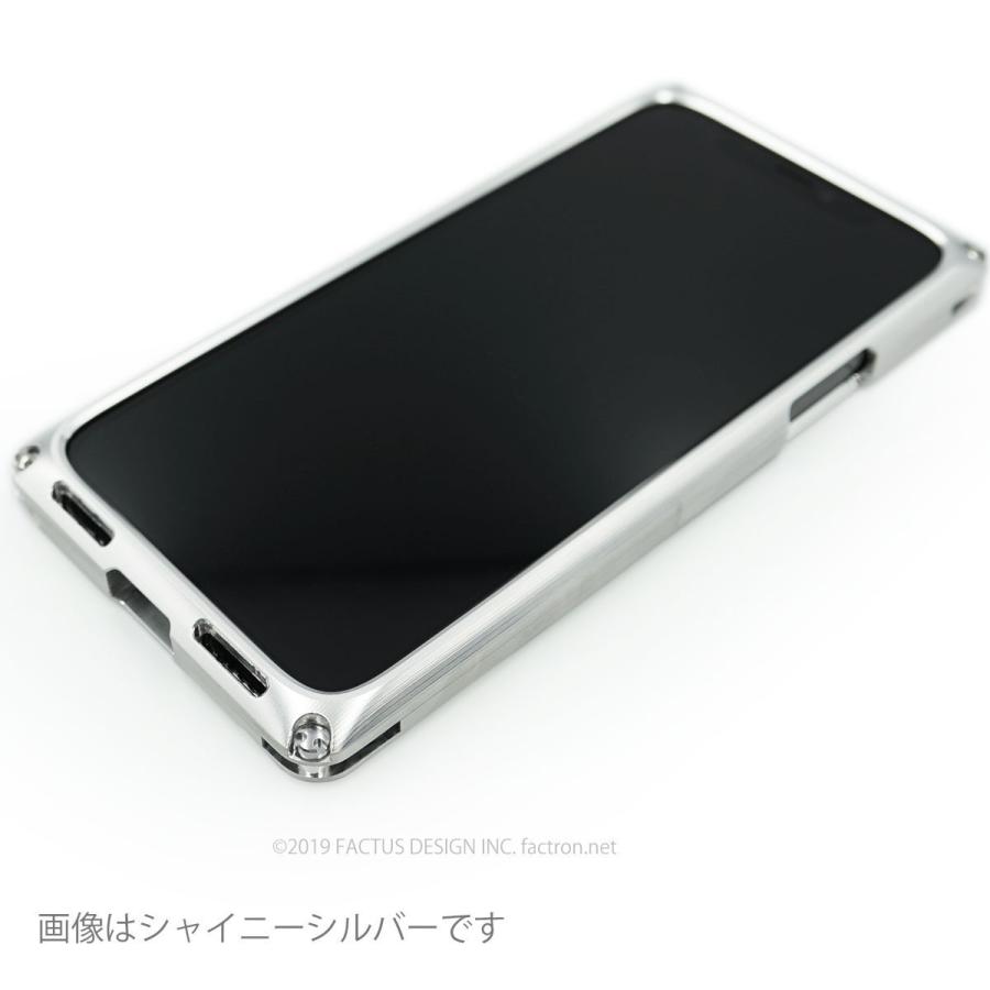 iPhone11ProMax 超ジュラルミンジャケット FACTRON SIMPLEX for iPhone11ProMax Black on BlackCarbon FA-M-848｜factron｜04