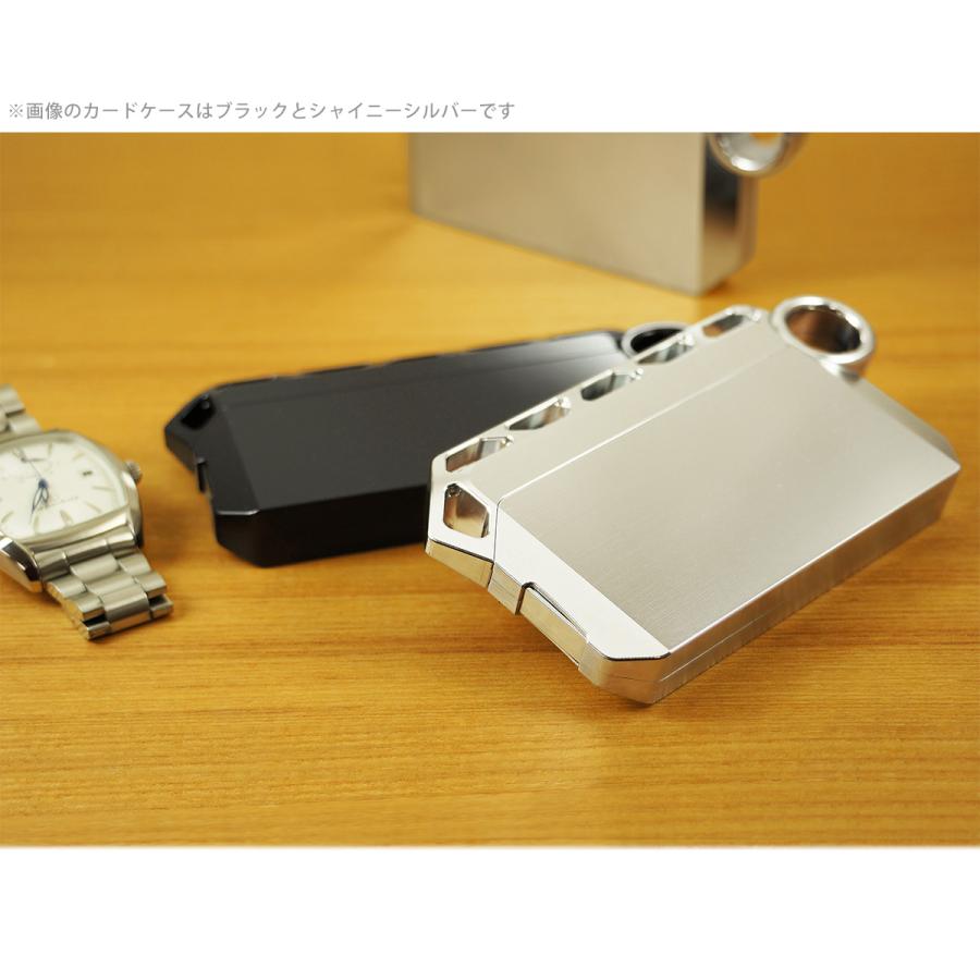 FACTRON  チタニウム（チタン）削り出し高級カードケース 名刺ケース 名刺入れ TRUSS リアルチタン FA-S-004の画像