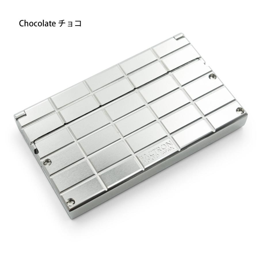 FACTRON ジュラルミン削り出し高級カードケース 名刺ケース 名刺入れ