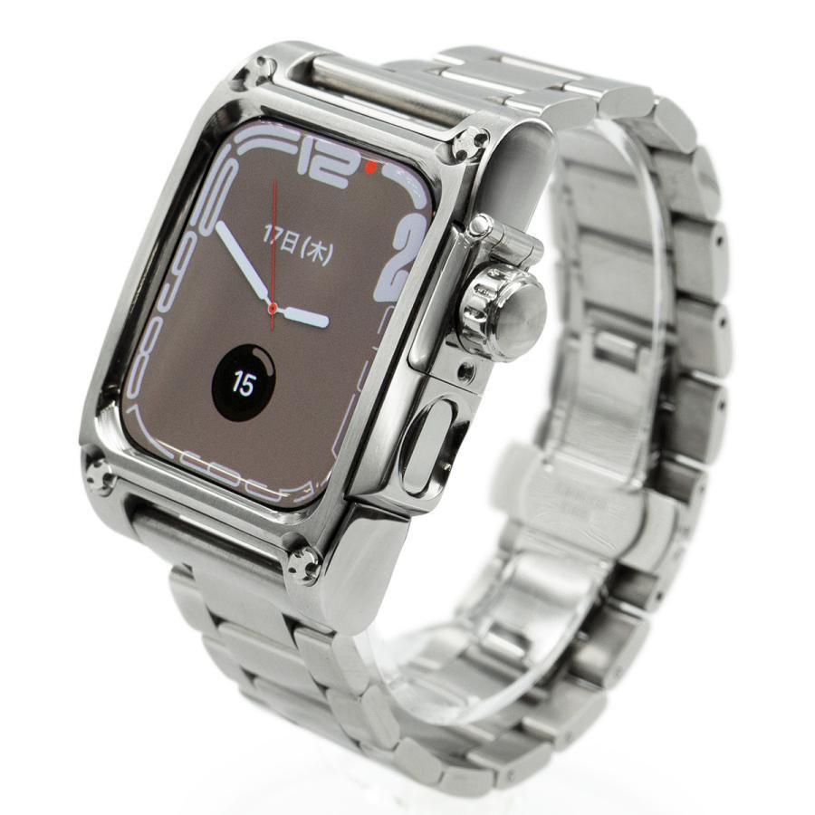 FACTRON Apple Watch7,8用 サージカルステンレス316L削り出し FACTRON Apple Watch7,8用 サージカルステンレス316L削り出し