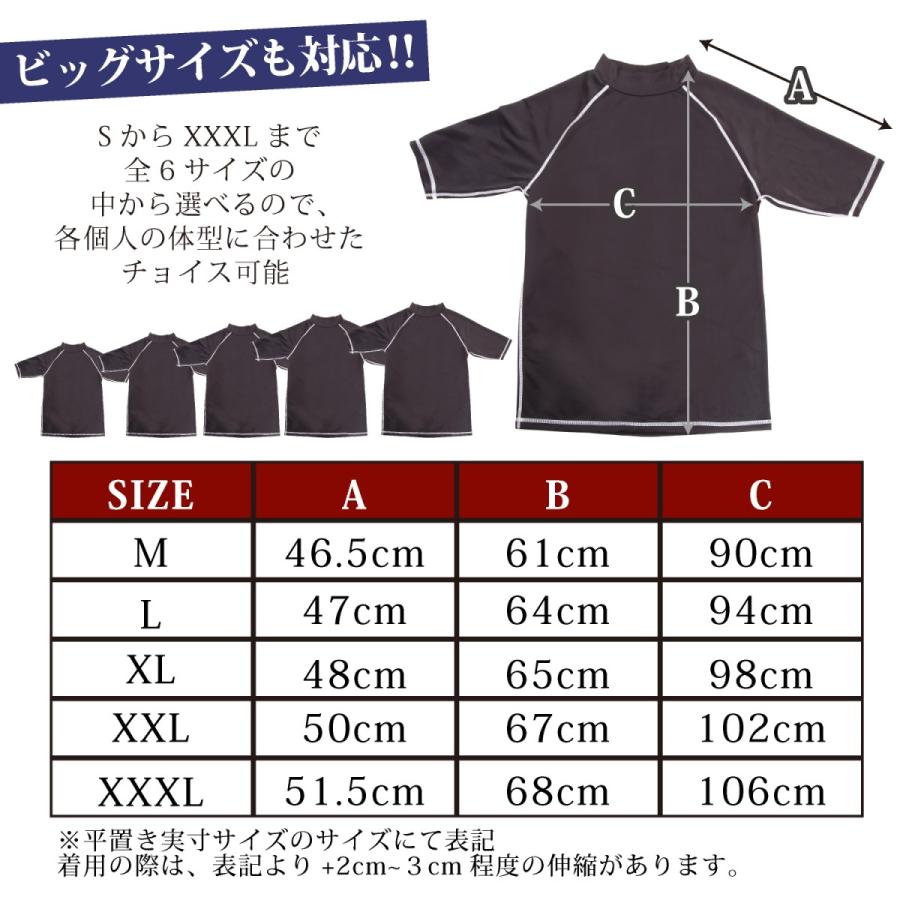 ラッシュガード メンズ 半袖 ラッシュガード 水着 ラッシュガード無地 サイズ豊富 S Xxxl Uvカットupf 50 ラッシュガード半袖メンズ 10 Factshop 通販 Yahoo ショッピング