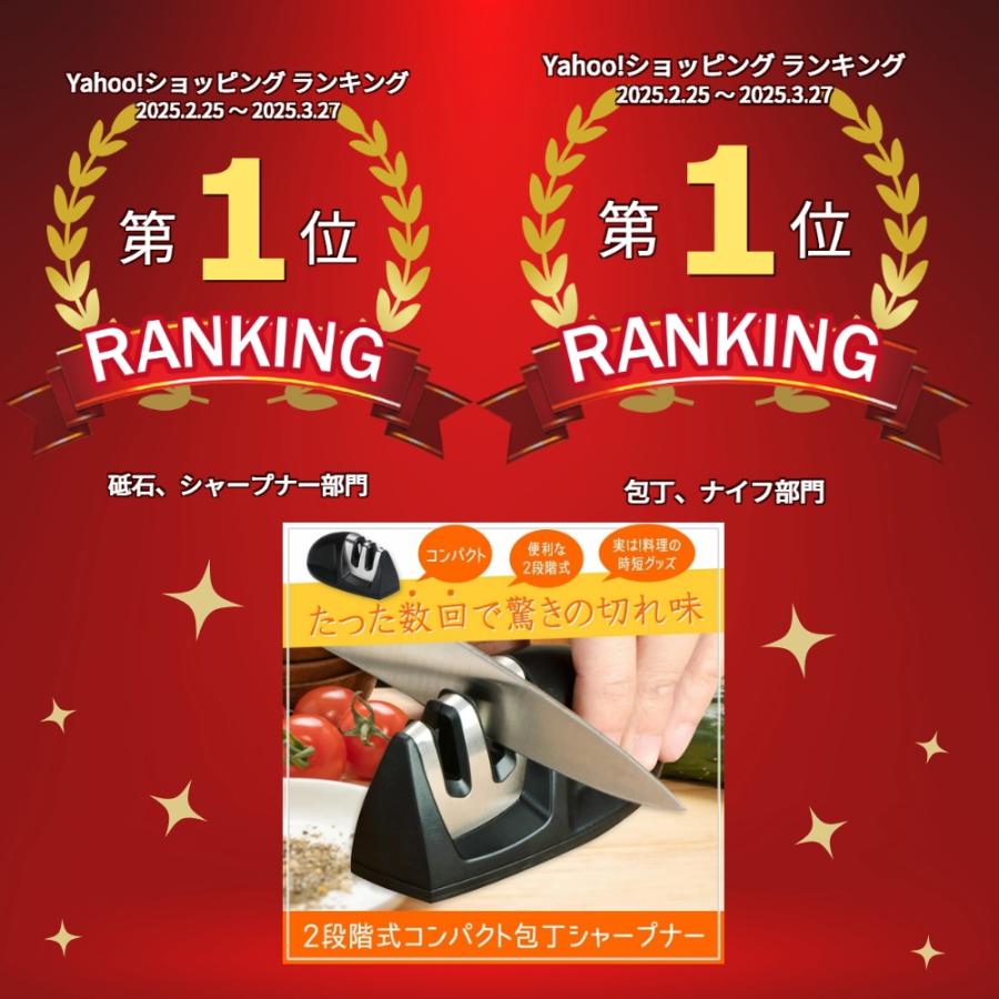日本製 Sコーティング三徳包丁+シャープナー（研磨器具）２点セット　匿名配送 日本製 Sコーティング三徳包丁+シャープナー（研磨器具）2点セット