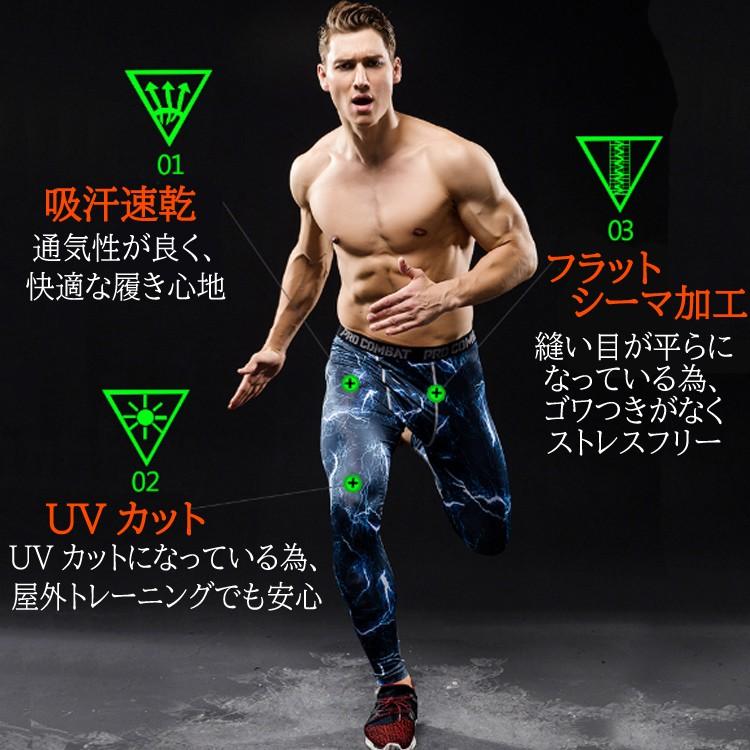 メンズスポーツタイツ スポーツレギンス 稲妻柄 スポーツスパッツ メンズランニングスパッツ スポーツタイツ ランニングタイツ 94 Factshop 通販 Yahoo ショッピング