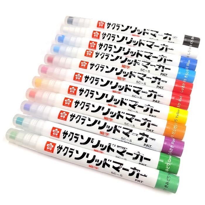 SAKURA Solid marker (Small) サクラクレパス ソリッドマーカー SAKURA Solid marker (Small) サクラクレパス ソリッドマーカー