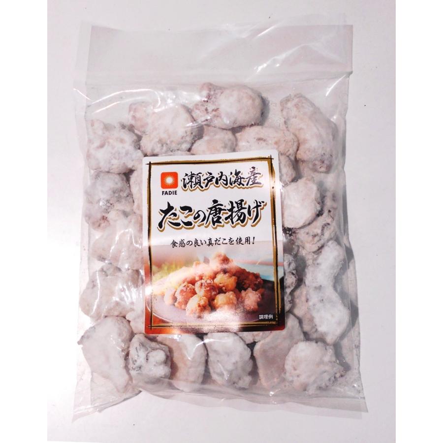 超話題新作 冷凍食品 ファディ 瀬戸内海産 タコの唐揚げ 瀬戸内海で獲れた真蛸を使用 たこの唐揚げ 350g タコ 冷凍食品 ファディ 瀬戸内海産 たこの唐揚げ 350g タコの唐揚げ 瀬戸内海で獲れた真蛸を使用