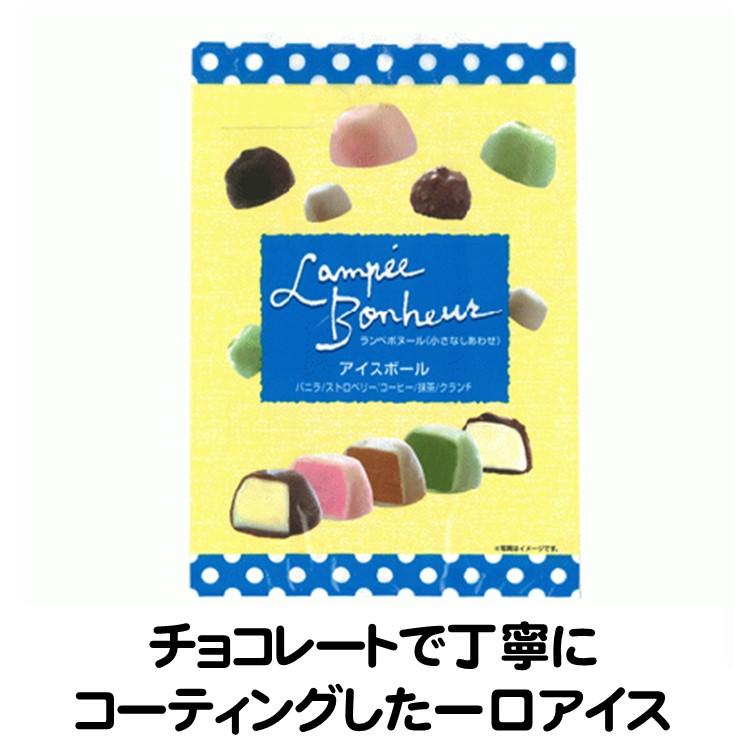 アイスクリーム アイス 冷凍 チョコ アイスボール 5種×6粒 一口 ランペ