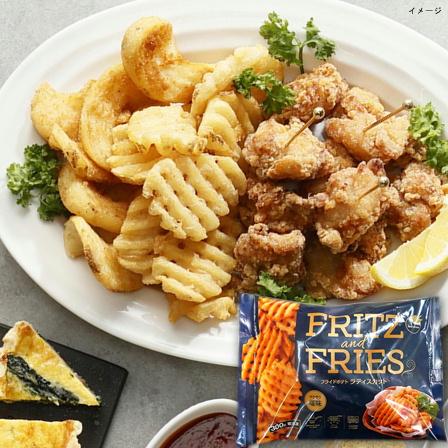 フライドポテト ポテト 冷凍 ラティスカットポテト 300g 冷凍食品