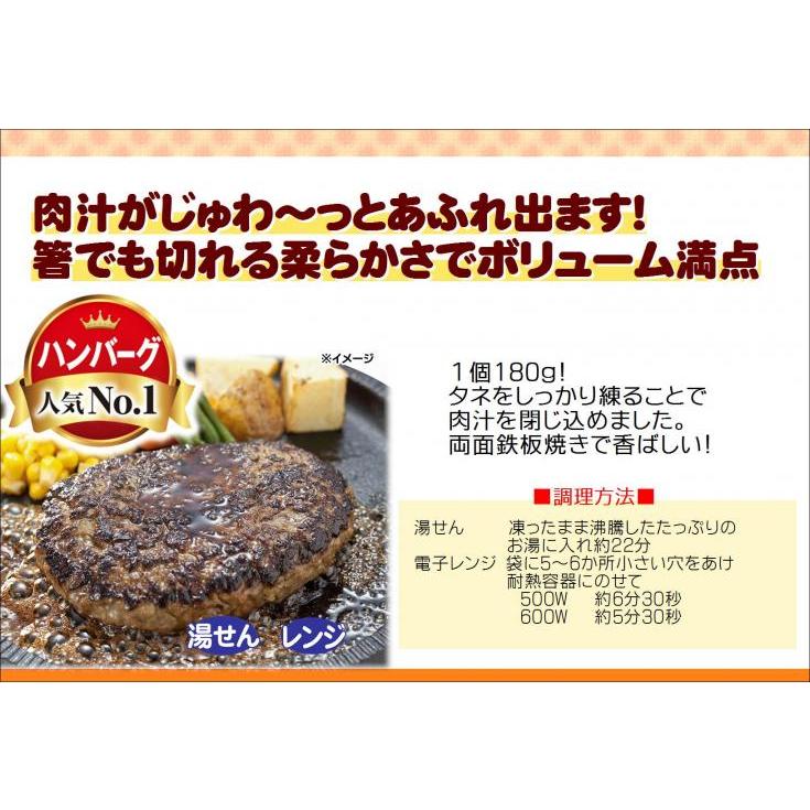 日東ベスト ハンバーグ 冷凍 ハンバーグ ヴィアンド N180 大満足 180g