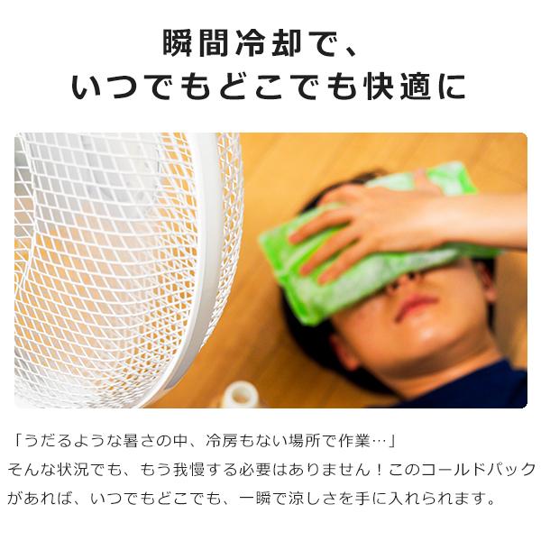 冷却パック アイスパック コールドパック 冷却持続 保冷剤 冷却剤 代用 持続時間 首 冷却 冷感グッズ 熱中症対策 |  | 03