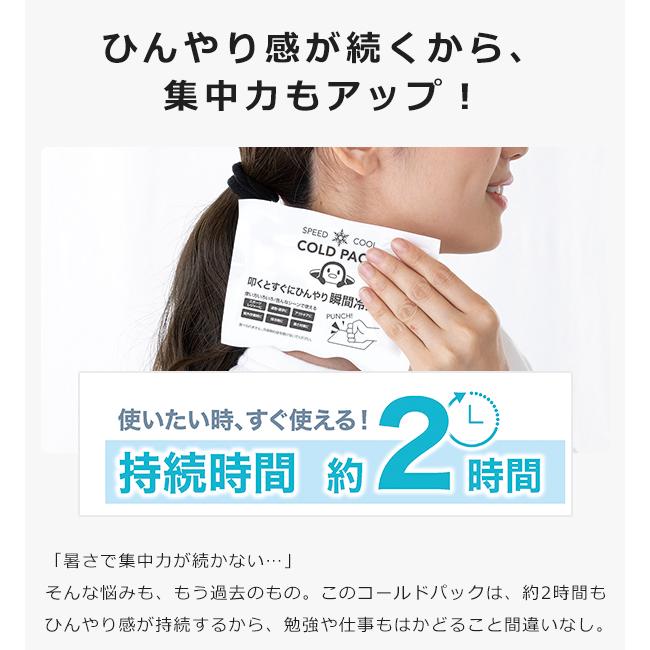 冷却パック アイスパック コールドパック 冷却持続 保冷剤 冷却剤 代用 持続時間 首 冷却 冷感グッズ 熱中症対策 |  | 04
