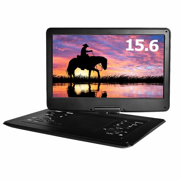 ポータブルDVD 15.6インチ 地デジ録画機能 3電源対応 地デジワンセグ 