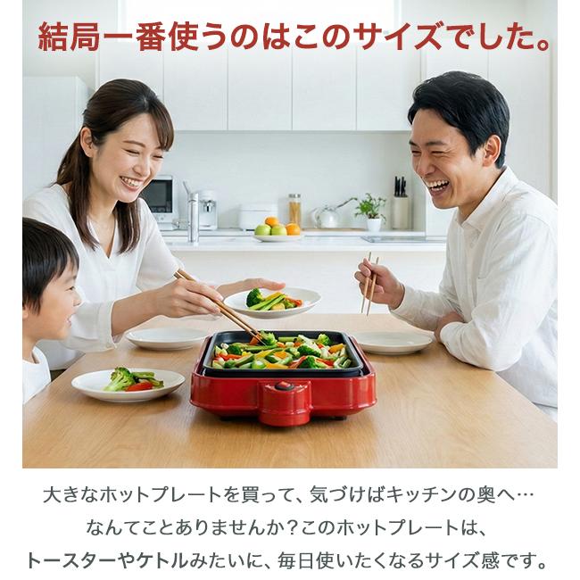ホットプレート たこ焼き 焼肉 3枚プレート コンパクト 3WAY たこ焼き器 24個 焼き肉 平面プレート 蓋付き 800W おしゃれ 一人暮らし 家族 パーティー  RM-243TE |  | 01