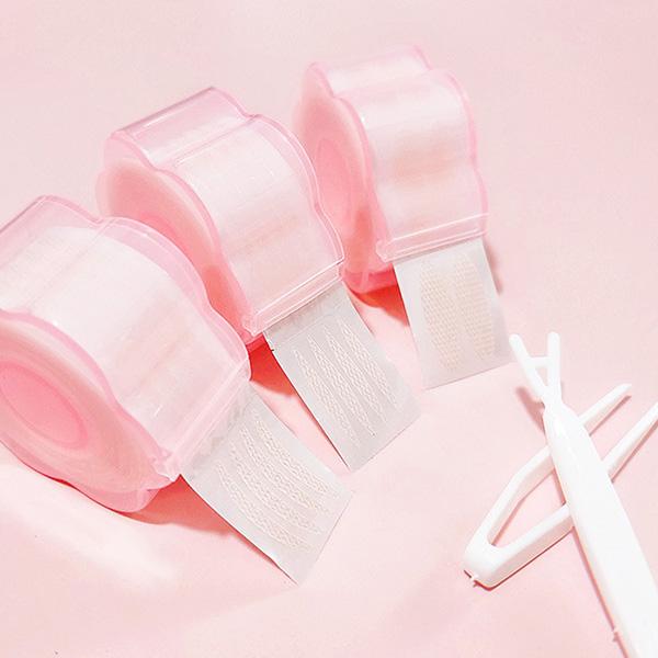 ふたえテープ アイテープ 二重 防水 肌色 アイプチ 一重用 二重まぶたテープ アイテープ 1080枚 大容量 肌色 水 両面 メッシュ 強力 水で