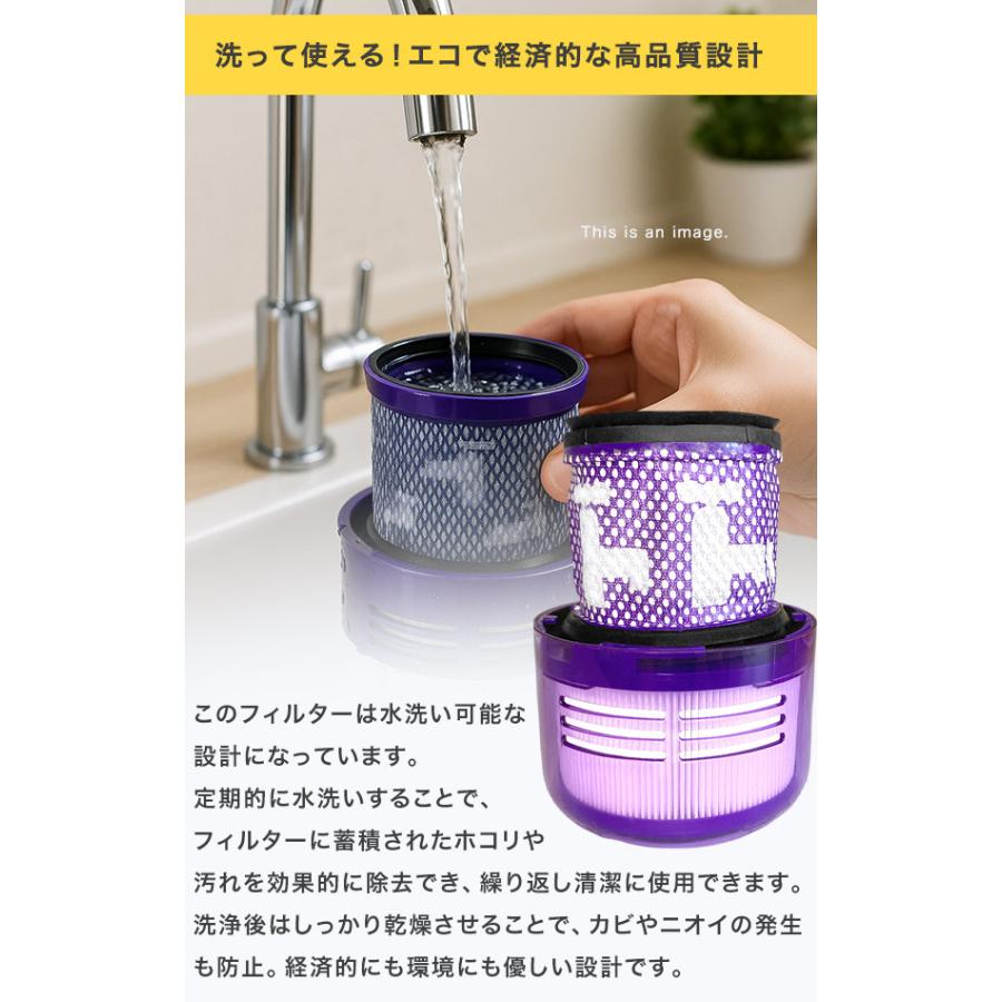 Dyson ダイソン 掃除機フィルター V12 SV20 SV30 シリーズ 専用 互換品