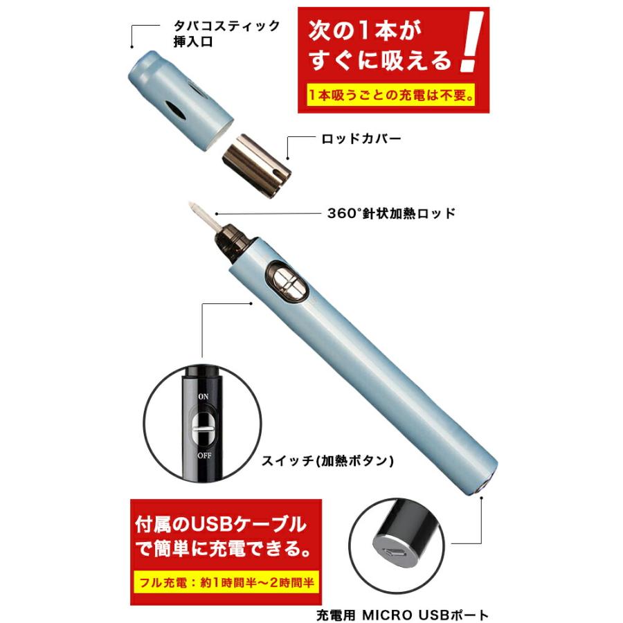 電子タバコ アイコス互換機 ニードル式 延長保証 加熱式電子タバコ マスター GP100 加熱式電子タバコ 本体 連続吸い チェーンスモーク |  | 02