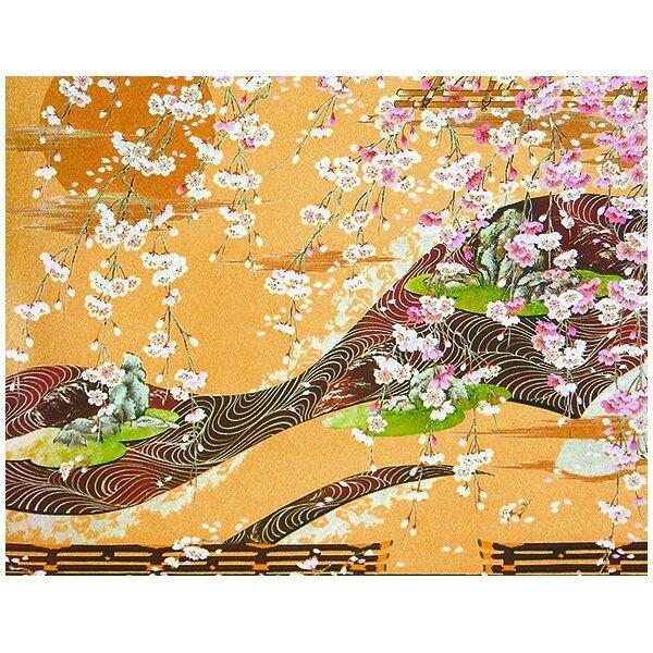 クリスマスカード 和風 F25 9s 桜 グリーティングカード 多目的 メッセージカード 冬 和紙 福井朝日堂 京都 F25 9s 22 F A Greetings 通販 Yahoo ショッピング