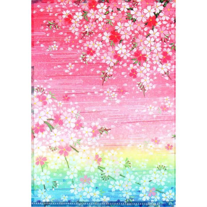 クリアファイルセット 和風イラスト 18枚 Rai忍イラストA4クリアファイルセット | 三ツ輪堂