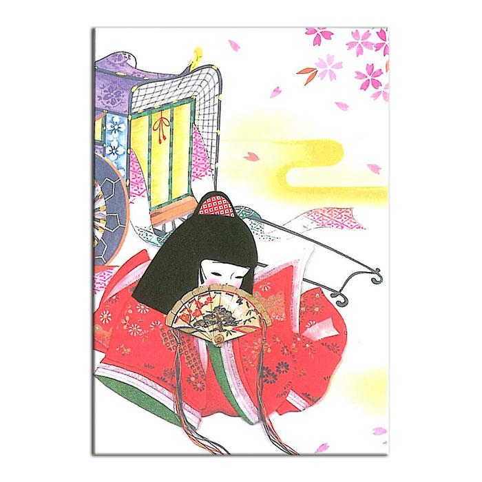 グリーティングカード 和風 クリスマスカード バースデーカード ウェディングカード わらべカード Fgw 02 姫 童 桜 春 ポストカード 絵葉書 福井朝日堂 京都 Fgw 02 F A Greetings 通販 Yahoo ショッピング