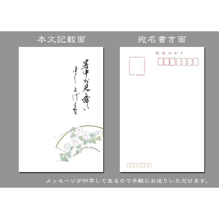 はがき 暑中見舞い 和風 イラスト 夏 お中元 御礼状 花うたげ 朝顔 あさがお 定型文付き 和紙 福井朝日堂 京都 Fps 513a F A Greetings 通販 Yahoo ショッピング