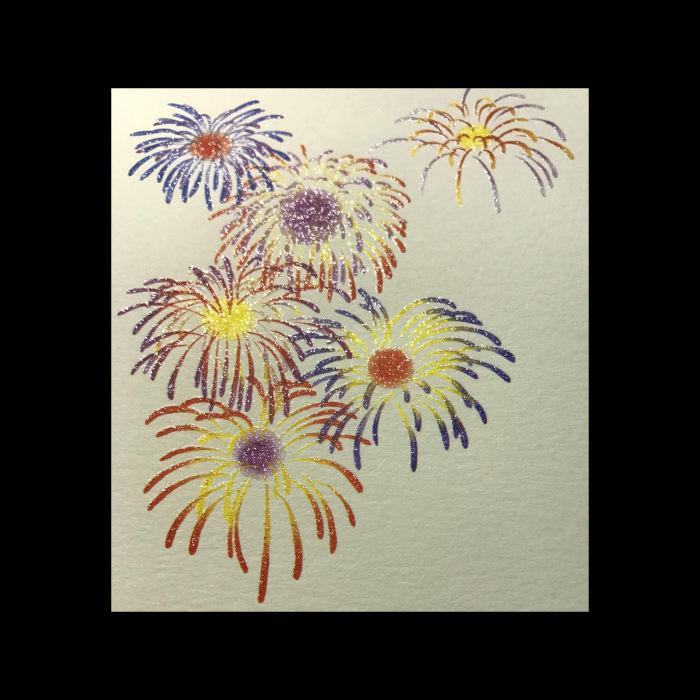 はがき 暑中見舞い 残暑見舞い お中元 御礼状 和風 無料 和紙 夏 【花