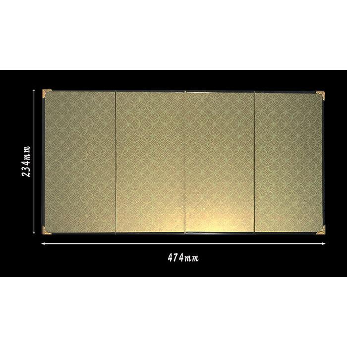 ミニチュア屏風 Amazon.co.jp: ミニ屏風 2曲屏風＃1 金雲さくら／高さ11cm