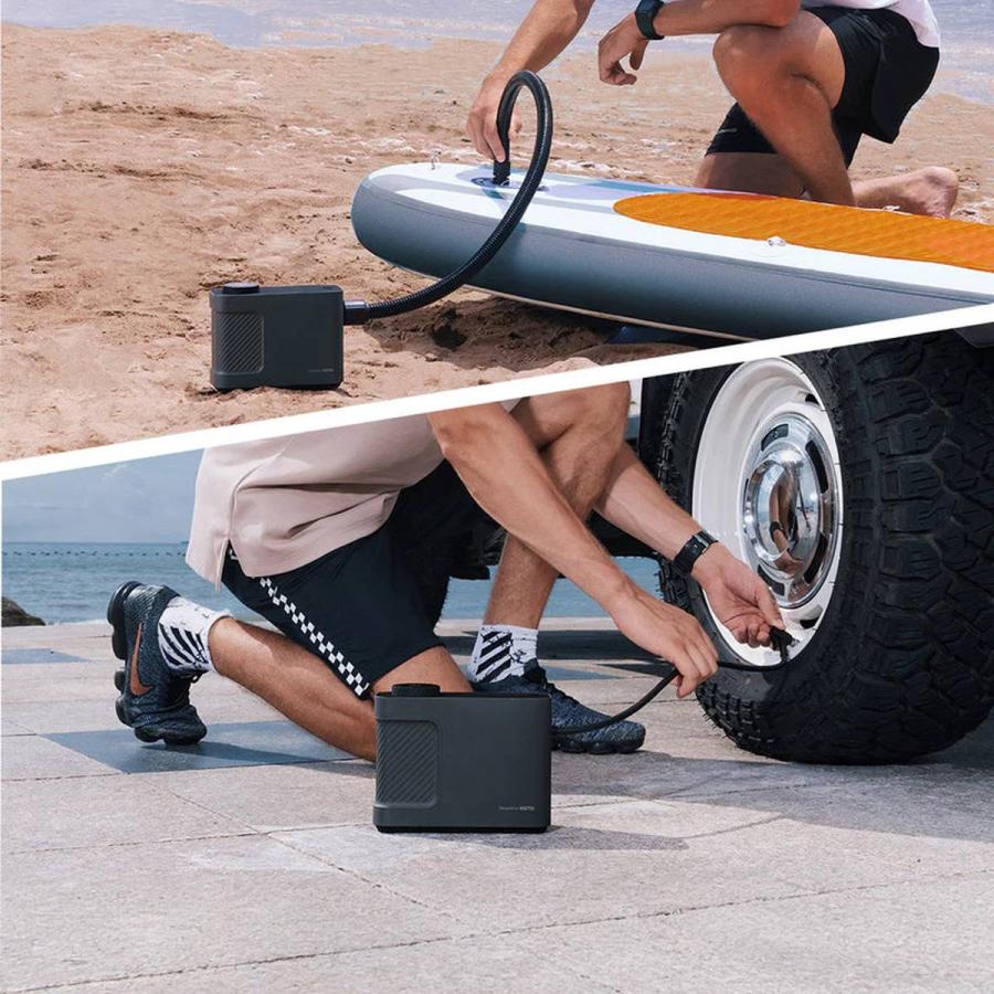 HOTO エアポンプ Master 電動 空気入れ USB充電式 Type-C 軽量 強力 空気抜き 携帯式 大容量バッテリー 誕生日プレゼント 男性 父 彼氏 父の日 |  | 01