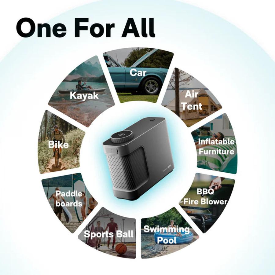 HOTO エアポンプ Master 電動 空気入れ USB充電式 Type-C 軽量 強力 空気抜き 携帯式 大容量バッテリー 誕生日プレゼント 男性 父 彼氏 父の日 |  | 07