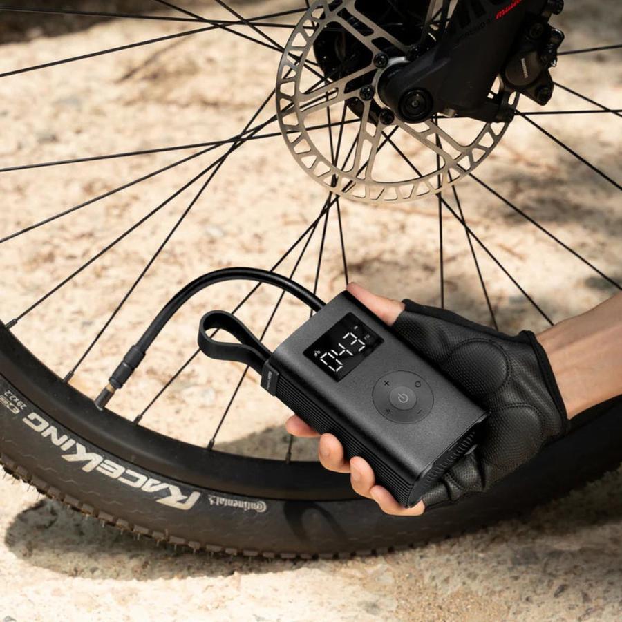 HOTO エアポンプ ADV 電動 空気入れ USB充電式 Type-C 強力 空気抜き 携帯式 大容量バッテリー MAX圧力150psi ディスプレイ LED 誕生日プレゼント 男性 父 彼氏 |  | 03