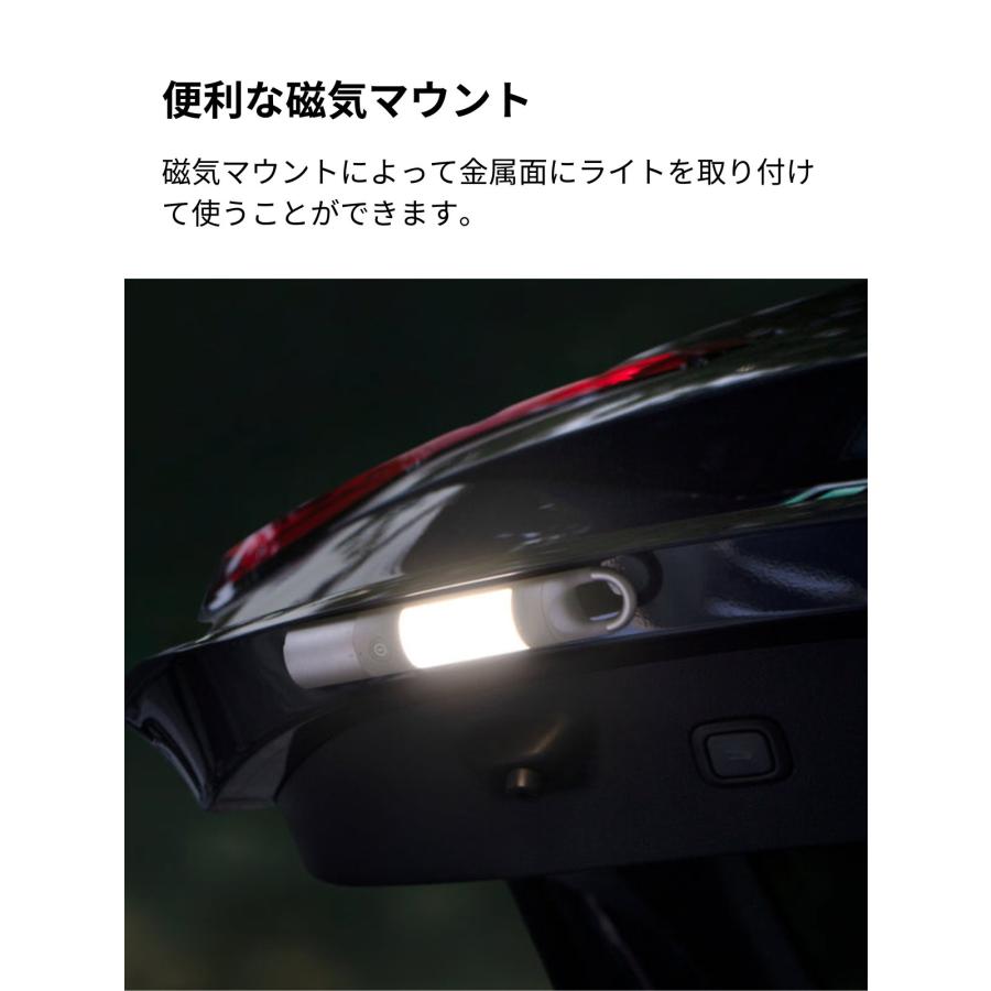 HOTO フラッシュライト Duo 最大1000ルーメン 最長照射距離210m 明るさ