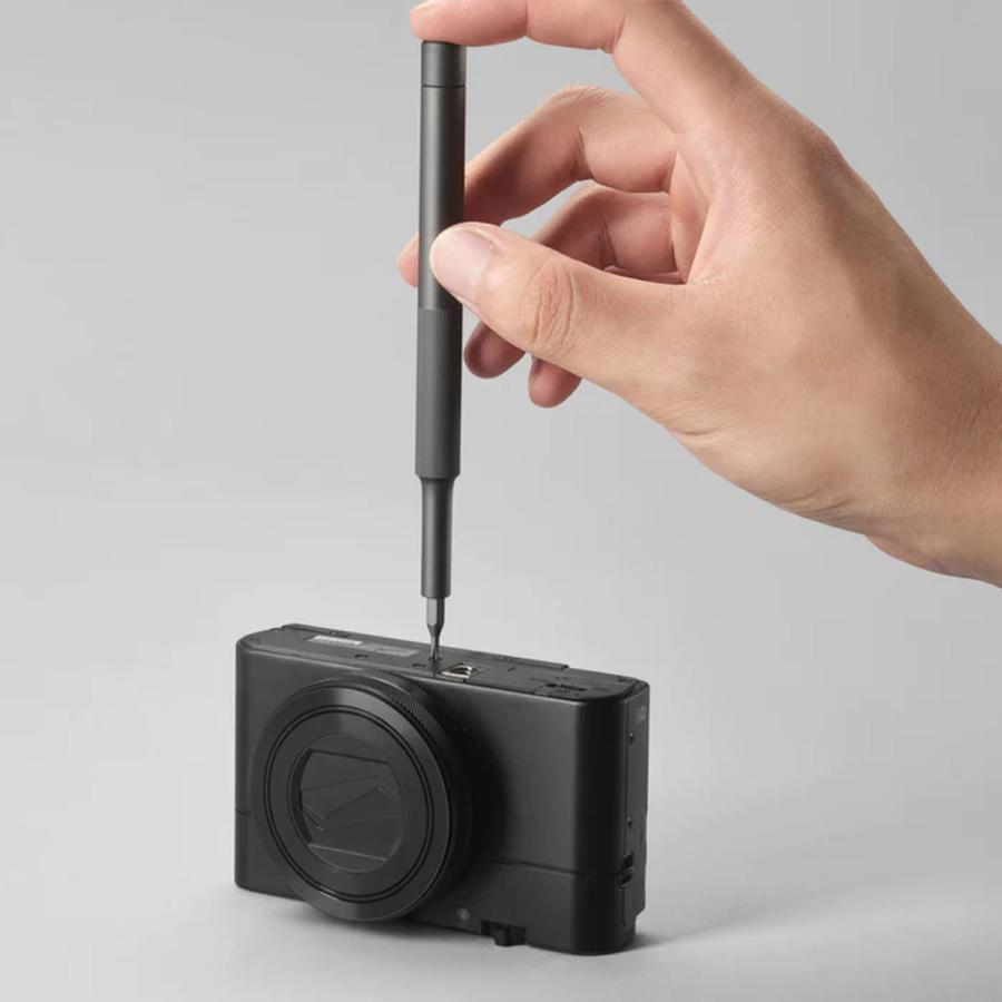 HOTO 28in1 精密ドライバーセット 360°回転エンドキャップ マグネット式ビットケース 軽量アルミニウムボディ S2合金鋼 28種ビット完備 DIY 精密作業 |  | 08