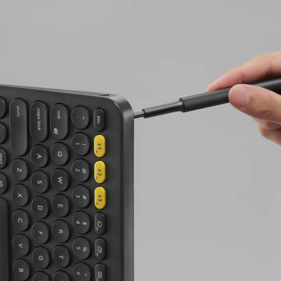 HOTO 28in1 精密ドライバーセット 360°回転エンドキャップ マグネット式ビットケース 軽量アルミニウムボディ S2合金鋼 28種ビット完備 DIY 精密作業 |  | 09