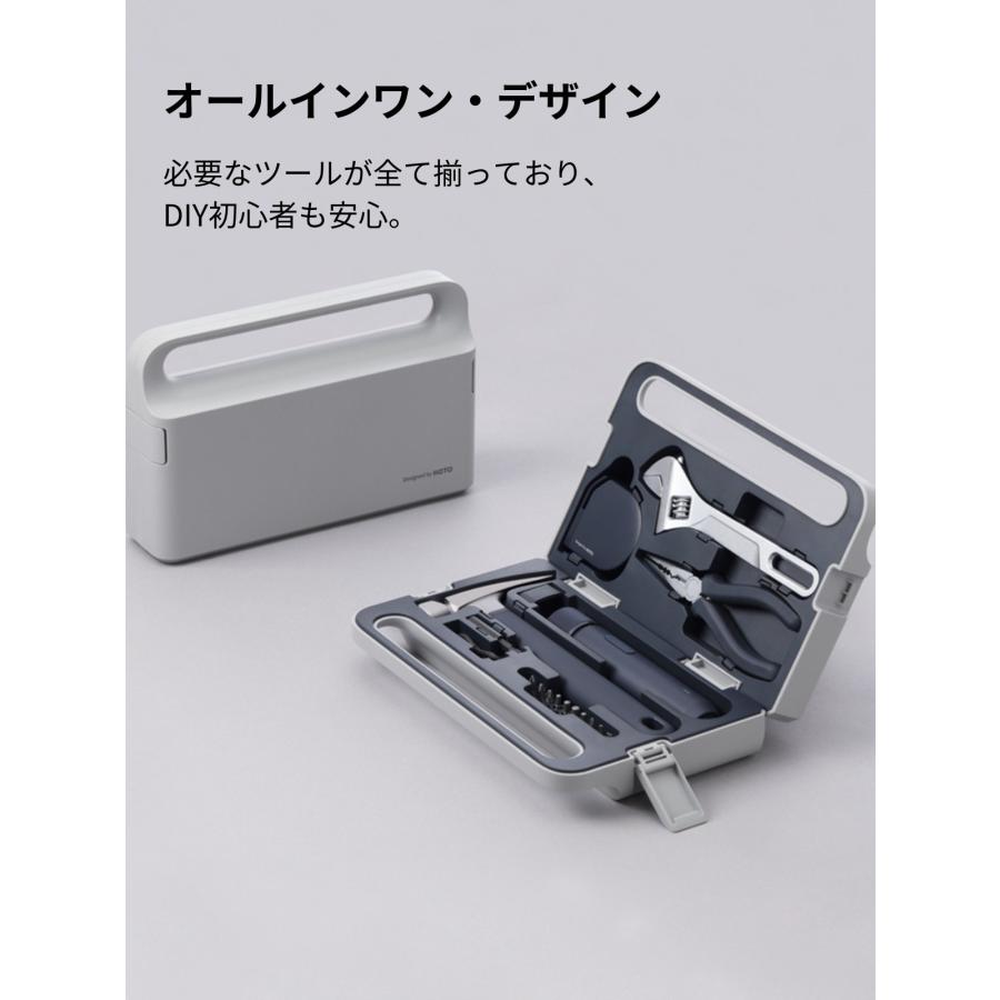 HOTO 3.6V ドライバーツールセット 工具セット ホームツールセット コードレスドライバー 10本 S2合金鋼 精密ビット 3段階トルク調整 ラジオペンチ |  | 01