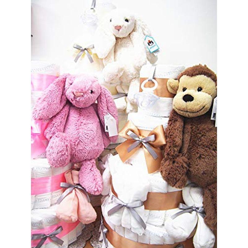 Newジェリーキャットおむつケーキ ホワイトラビット ｌサイズ45枚 ｌサイズ目安9 15ヶ月前後 定番人気