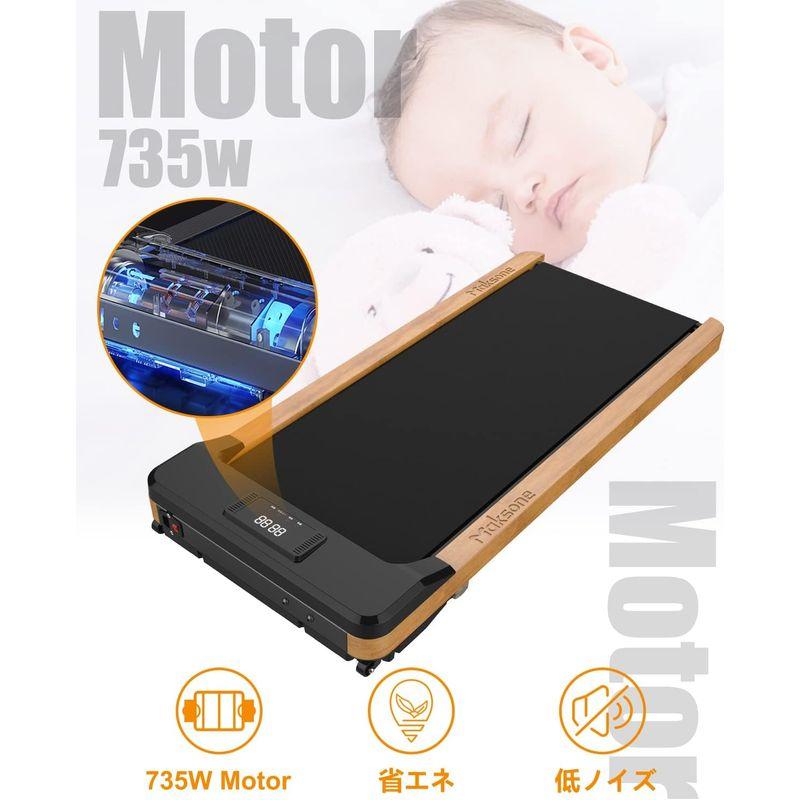 海外品 フィットネス機器 Maksone 電動ルームランナー ランニングマシン 家庭用 組み立て不要 コンパクトウォーキングマシン 薄型 軽量 【8309334234】(29222円)