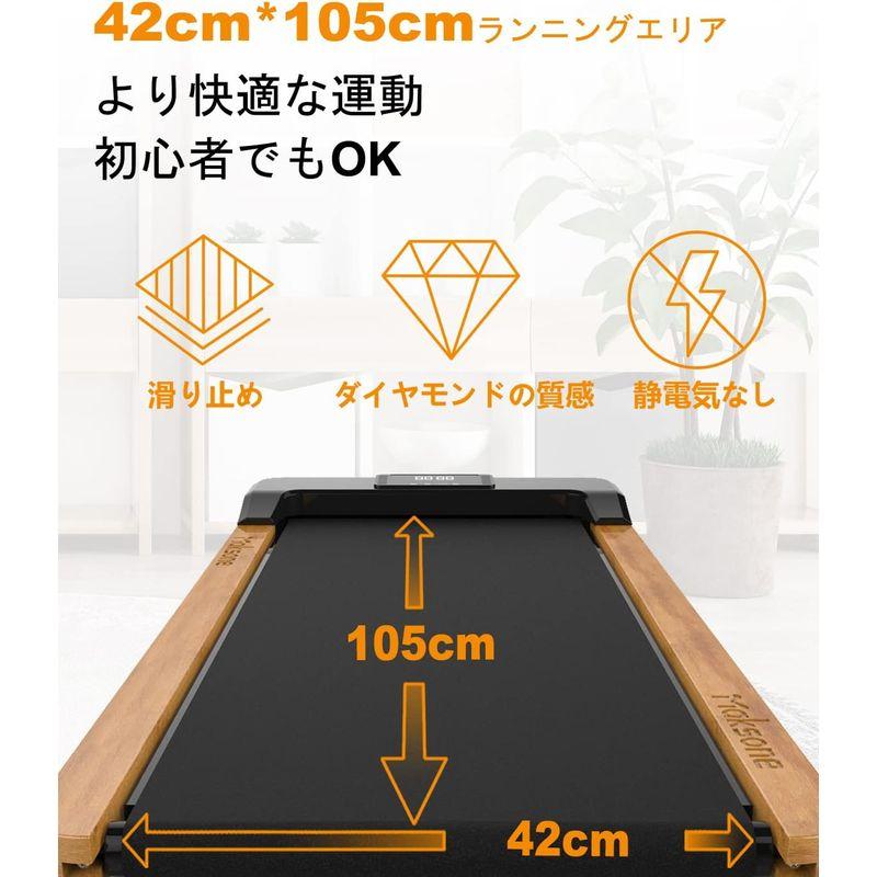 海外品 フィットネス機器 Maksone 電動ルームランナー ランニングマシン 家庭用 組み立て不要 コンパクトウォーキングマシン 薄型 軽量 【8309334234】(29222円)