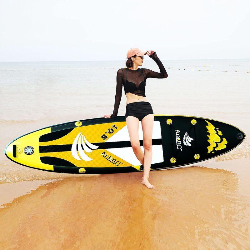 AISUNSS サップボード SUP ボード インフレータブル スタンドアップパドル ボード 長320/335cm 幅81cm 厚15cm ボード SUP サップボード インフレータブル スタンドアップパドル 長320/335cm 幅81cm 厚15cm