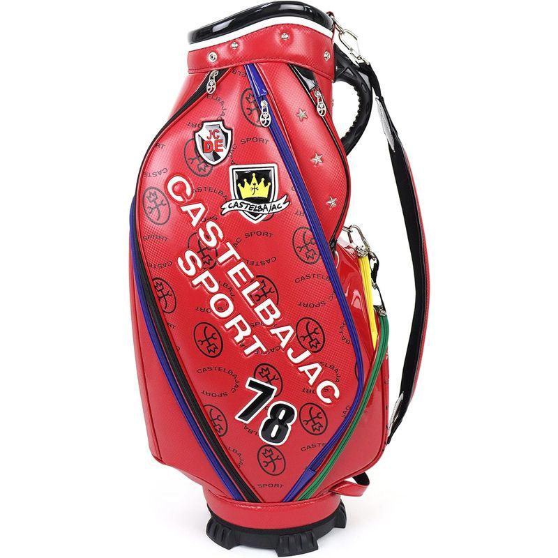 [大特価] 2023年春夏モデル カステルバジャック CASTELBAJAC 7232381301 キャディバッグ ゴルフバッグ 9型 5分割 エナメル 【VQL1176549720】(41377円)