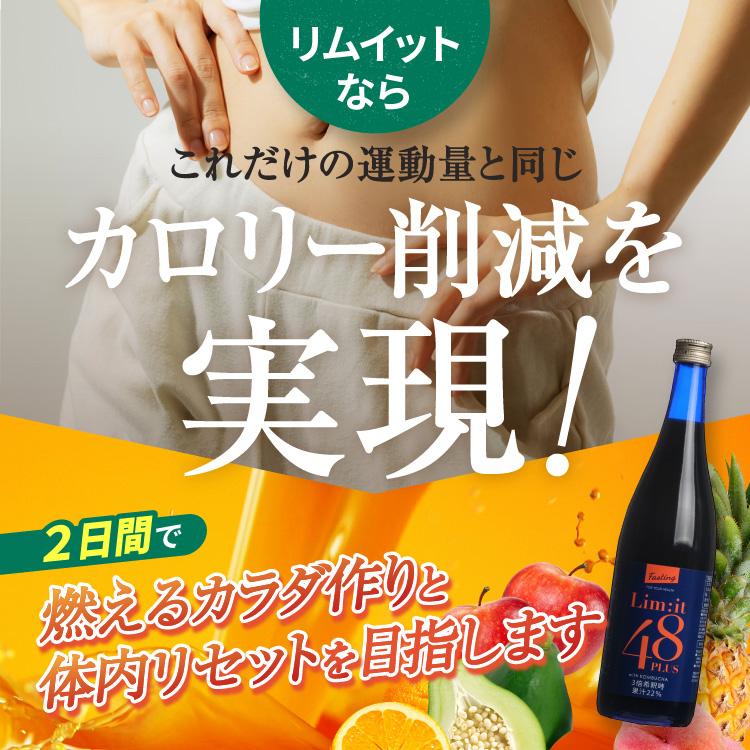酵素ドリンク ファスティング リムイット48plus 700ml 2本セット 酵素ドリンク ファスティング リムイット48plus 700ml 2本セット