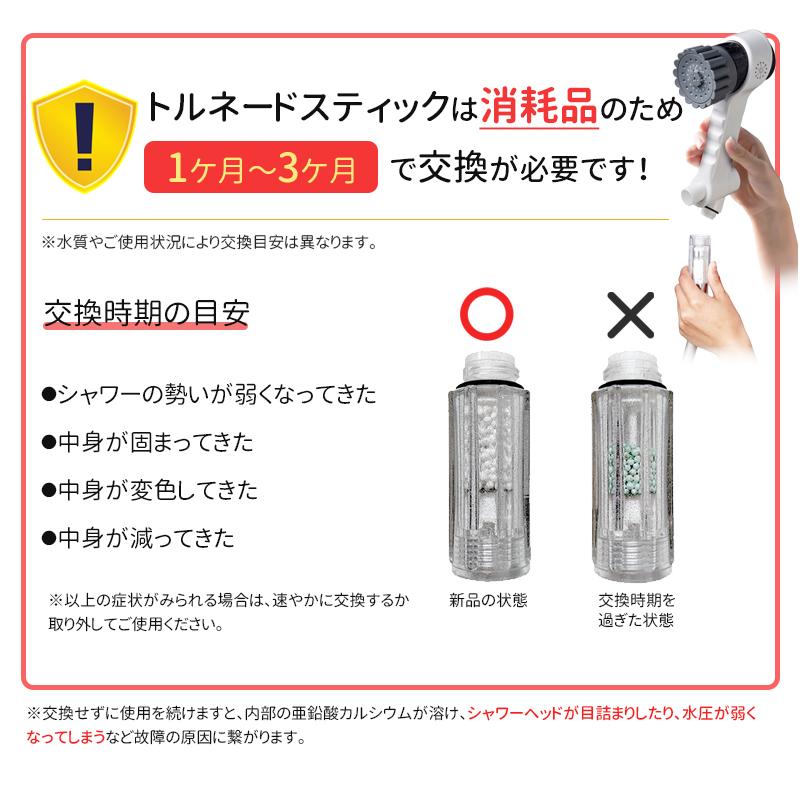 サイエンス ミラブル トルネードスティックカートリッジのみの3本セット ミラブル 3個セット カートリッジ サイエンス トルネードスティック