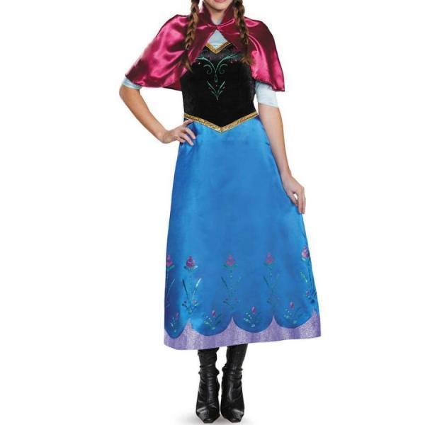 アナ ドレス 大人 コスプレ 衣装 プリンセス コスチューム アナ雪