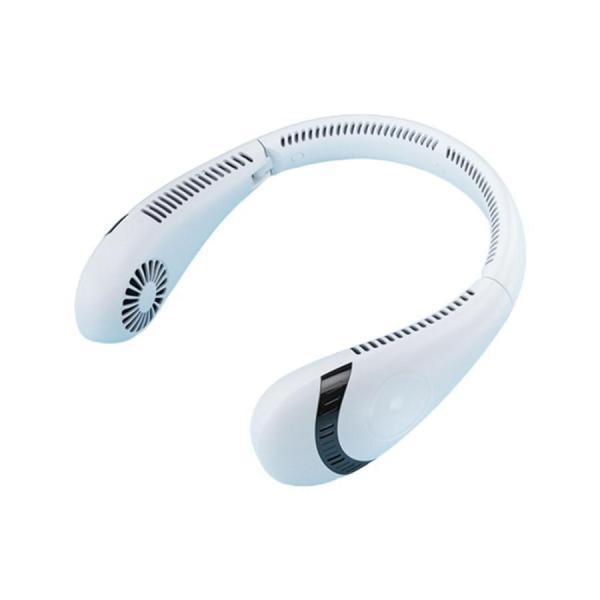 首掛け扇風機 羽なし ミニ扇風機 軽量 熱中症対策 ネック