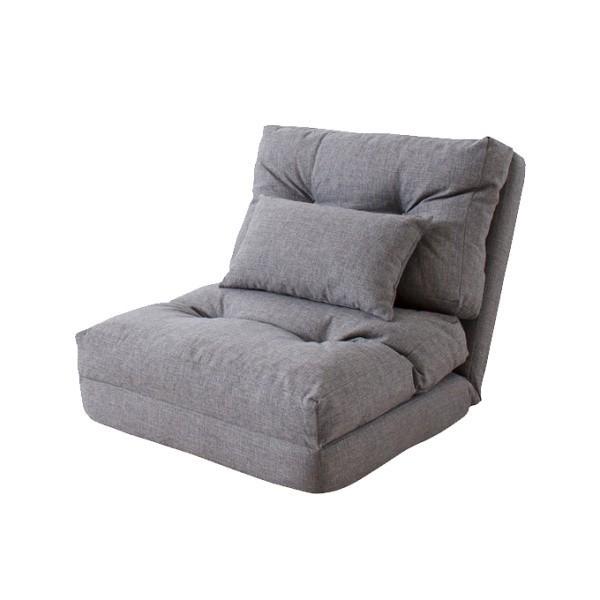 3WAY ソファ シングル 14段階 リクライニング 機能 フロアソファ