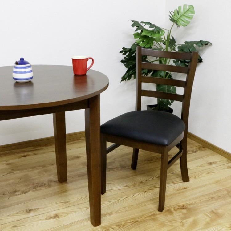 円形 ダイニングテーブル 3点セット 径80cm 円卓 チェア 2脚 シンプル デザイン ダイニング セット カフェ 食卓 キッチン テーブル イス 家具 送料無料_10