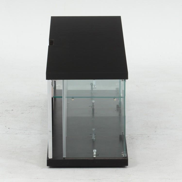 ガラス コレクション TVボード 幅110cm テレビ台 ディスプレイ 強化