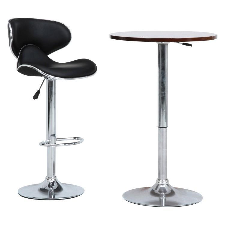 カウンターチェア スタイリッシュ 昇降式 チェア 曲線 店舗